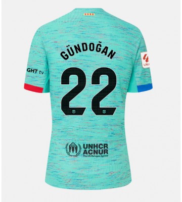 Maillot de foot Barcelona Ilkay Gundogan #22 Troisième 2023-24 Manches Courte